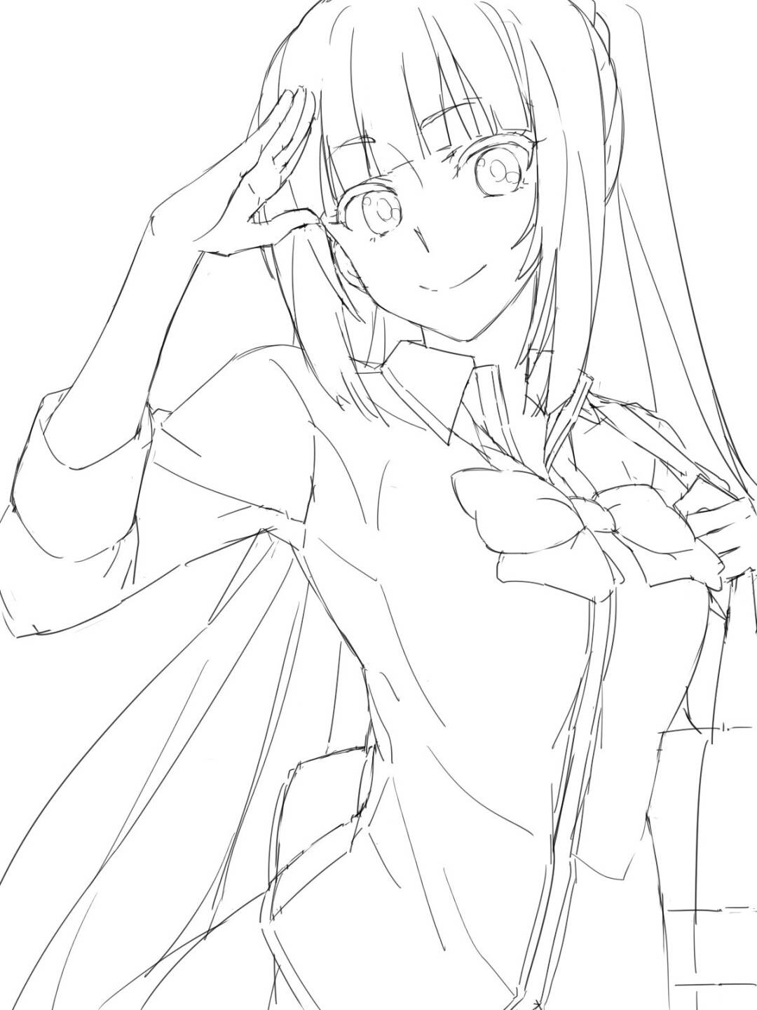 小学生画的动漫人物 小学生画的动漫人物画法