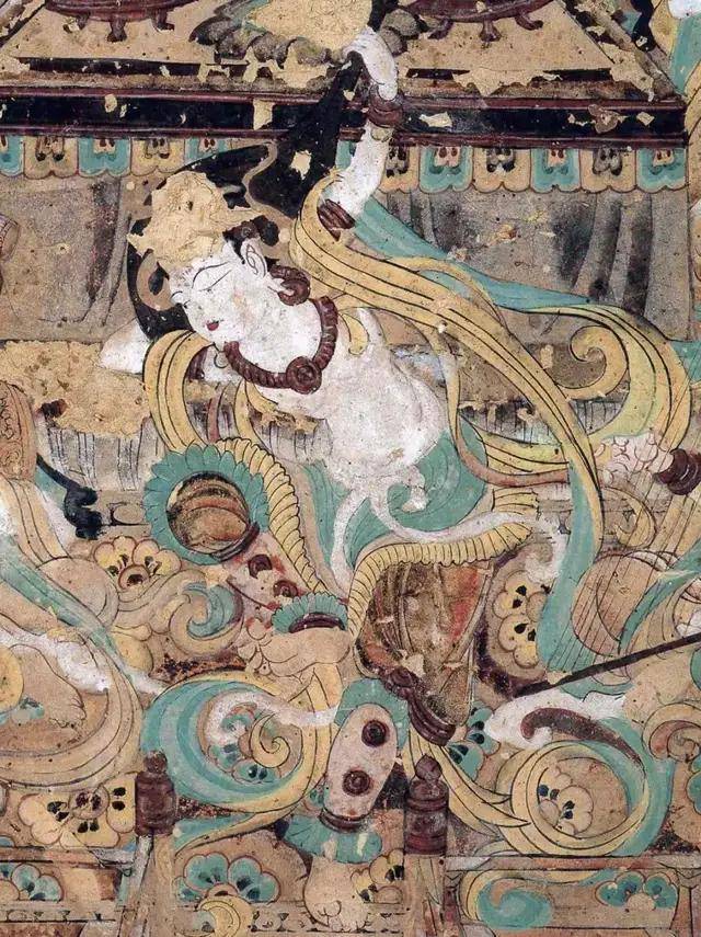 敦煌飞天形象的变迁_佛教