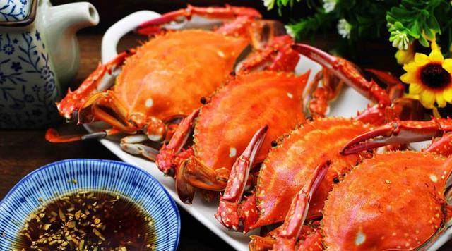 梭子蟹放水就蒸简单多1步蟹子更完整也更鲜美