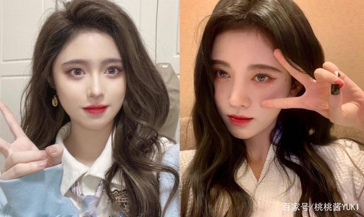 原创鞠婧祎被艺人复刻从发型到穿搭都照搬不细看以为是双胞胎