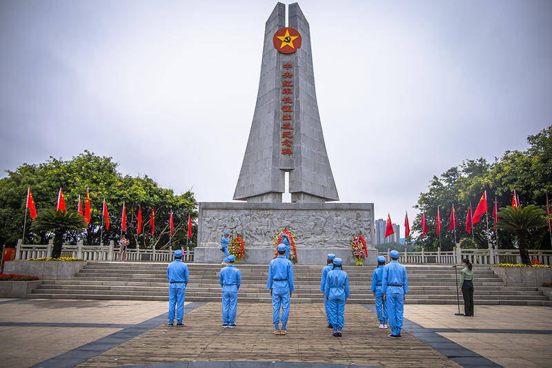 長征大橋,紅軍大橋,渡江大橋,長征大道,紅軍大道,長征賓館,長征廣場