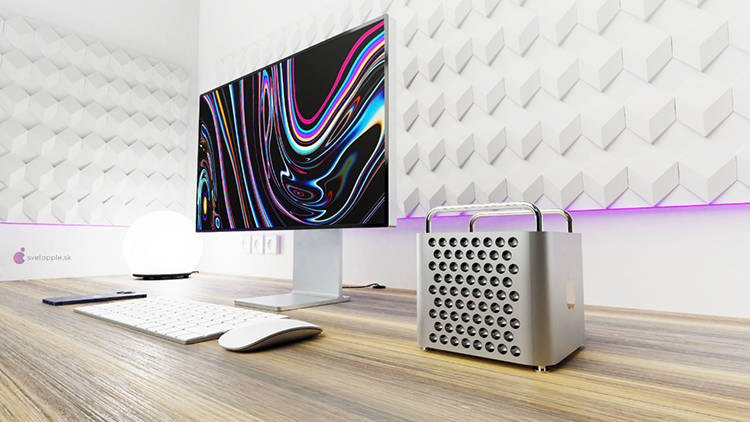 原创macpro2021概念渲染图曝光依然刨丝器设计搭载苹果自研处理器