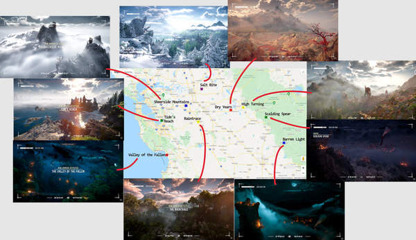玩家推测《地平线：西部禁域》地图范围大小远超前作
