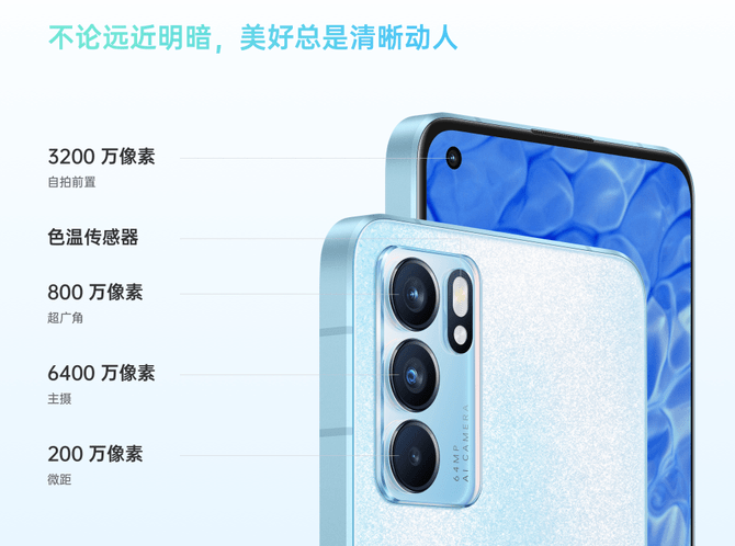 色彩|用细节打动人 OPPO Reno6上手体验
