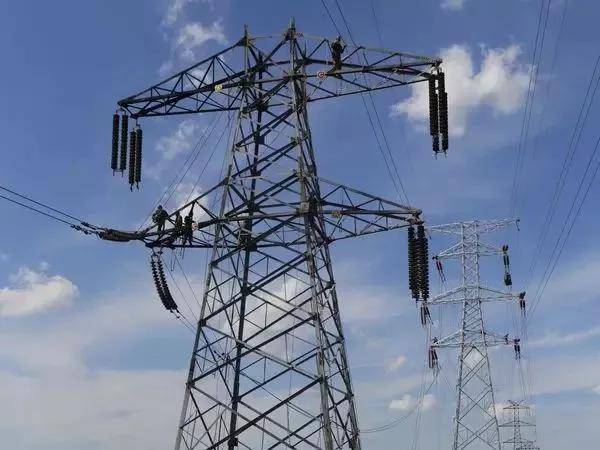 220千伏输电线路,绝缘子片数是12-14片.