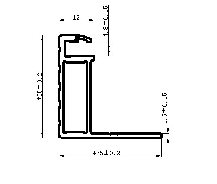 太阳能边框的图纸分析
