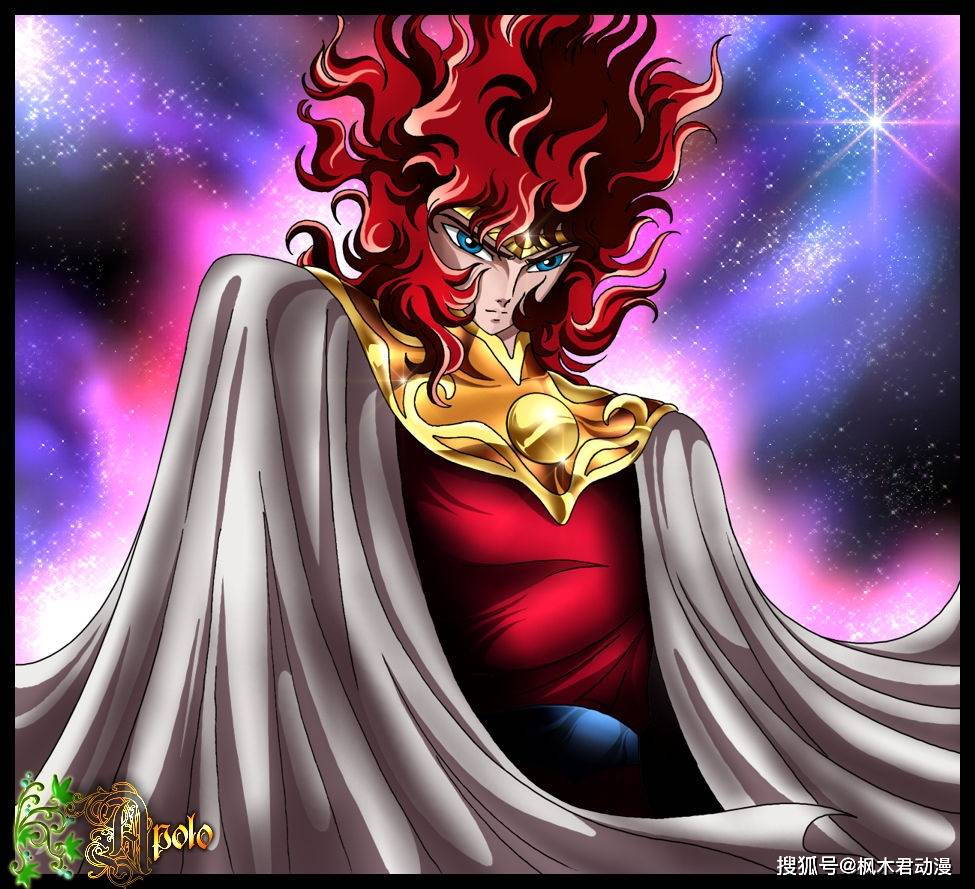 太阳神阿波罗,不同于剧场版《真红少年传说》里的阿贝尔,他是神王宙斯
