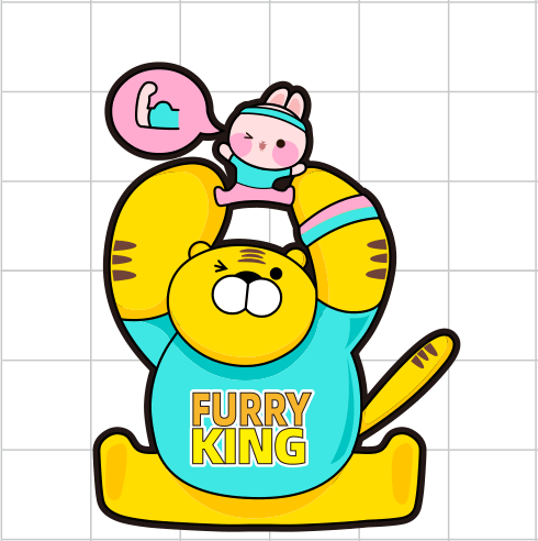 暖暖的大老虎—暖虎的反转形象竟然也这么香?_lucky