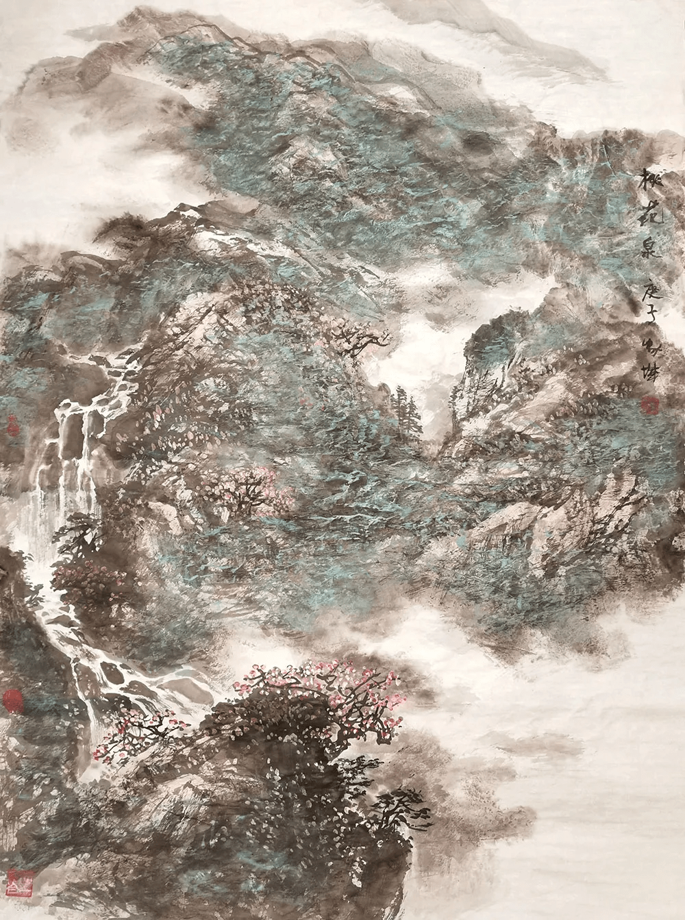 「刘家城」|丹青追梦 水墨本色-中国当代书画名家个人云展览_山水画