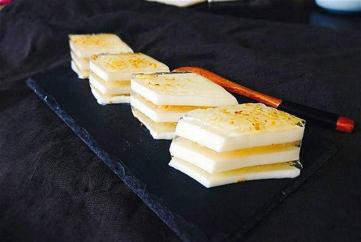 中秋传统美味 桂花糕 做法步骤全部告诉你 学会用来招待客人 冷藏