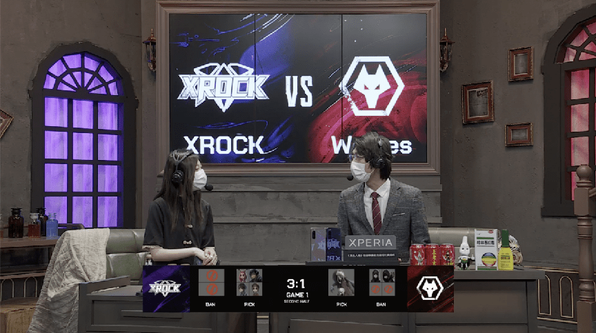 pick|第五人格2021IVL夏季赛常规赛 XROCK vs Wolves 第一局