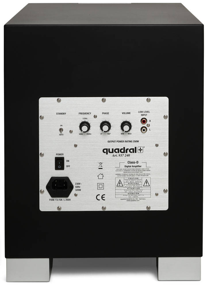 德国"quadral 德宝" qube cs 10 低音炮