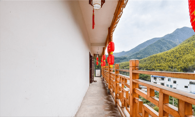 宣城水墨汀溪浓郁的山景风情民宿美极了