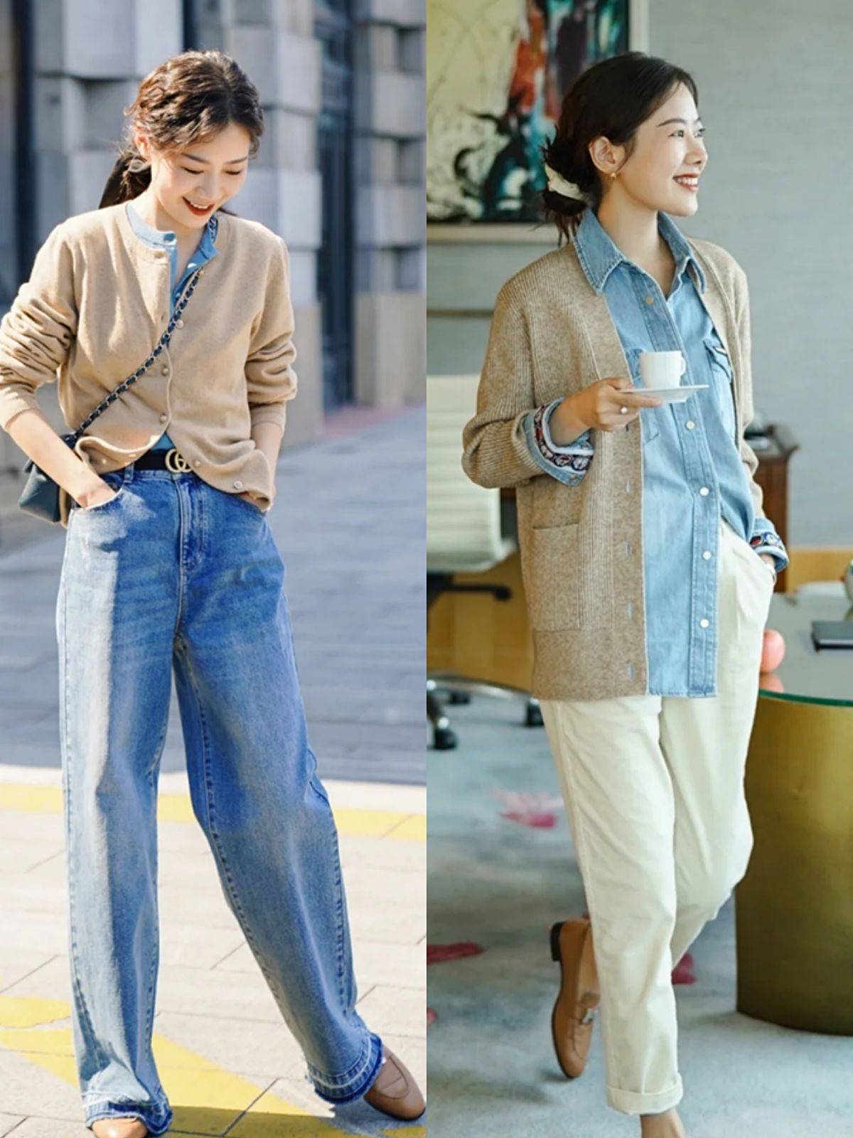 夏季必备这3双乐福鞋,掌握搭配技巧与方案,才能舒适优雅又高级_女性