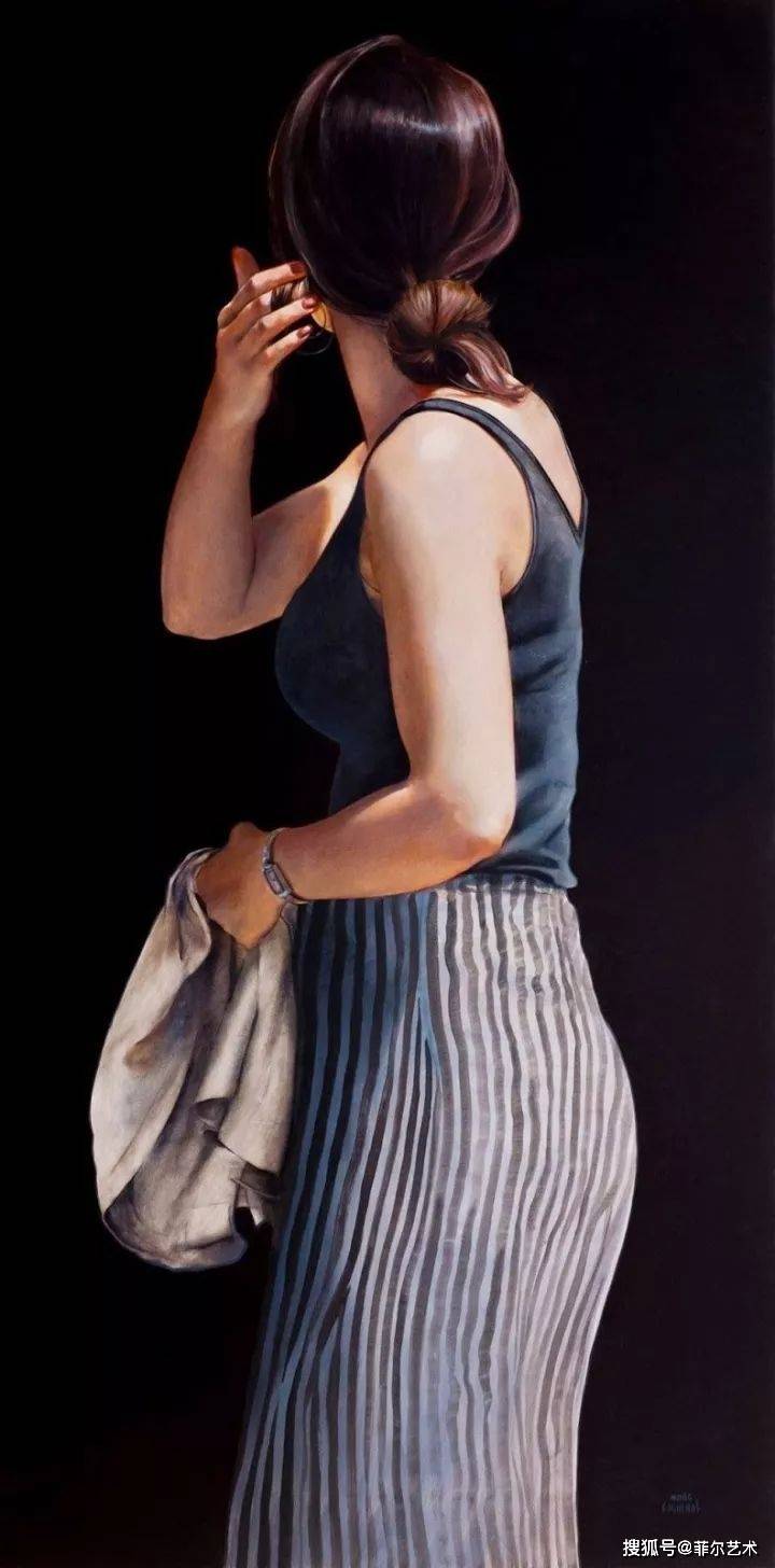 日本画家 ryo shiotani 写实人体油画作品欣赏