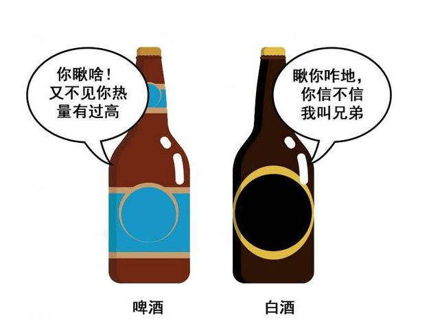 一杯白酒等于几瓶啤酒?如何喝不吃亏?不妨通过这两方面进行对比