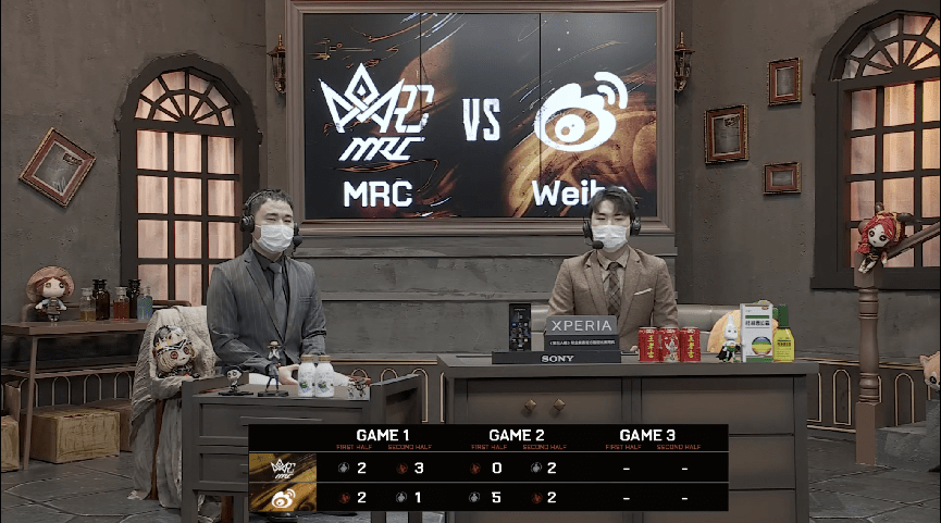 闪现|第五人格2021IVL夏季赛常规赛 MRC vs Weibo 第二局