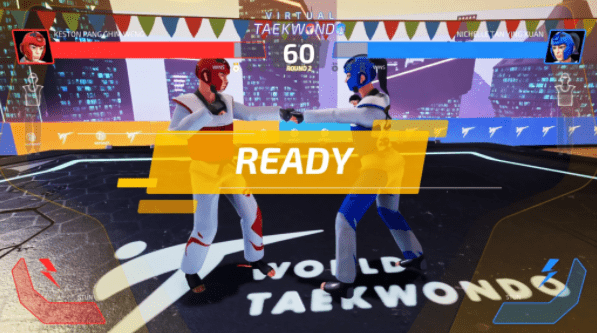雷竞技RAYBET在虚拟跆拳道项目中你可以对着屏幕练格斗了(图2)