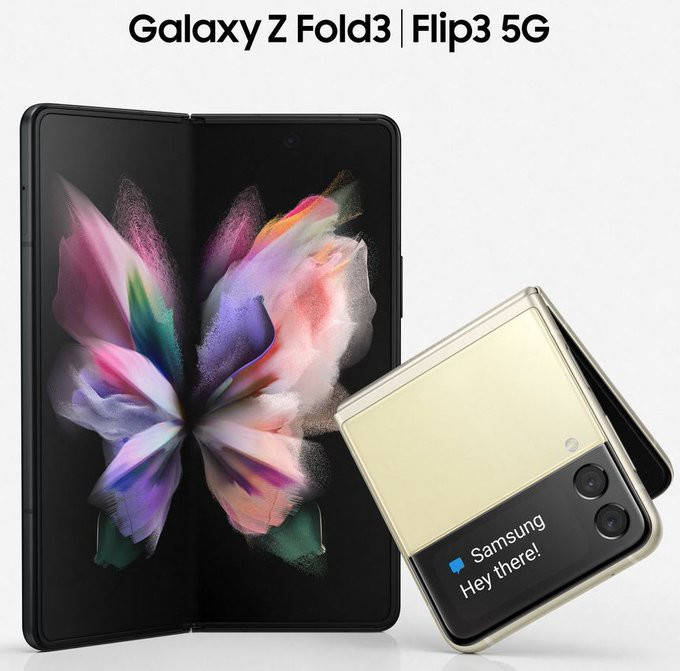 产品|Galaxy Fold 3渲染图曝光：采用屏下前摄，支持S Pen