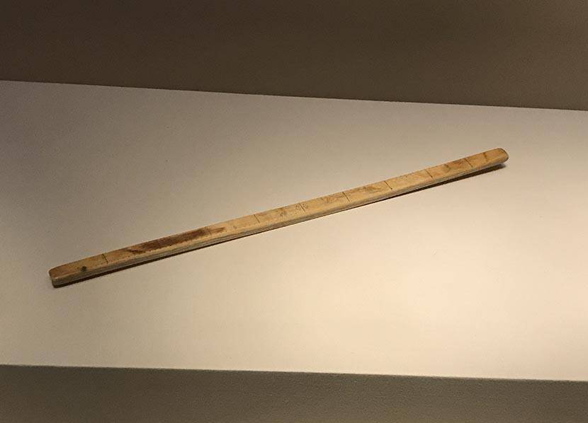 原创洛阳新出土的一把汉尺告诉你身高九尺的关羽在现在有多高