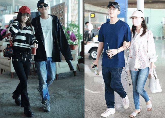 魅力|霍思燕真是嫁给了爱情，拉着杜江穿情侣装也太养眼了，看着好甜