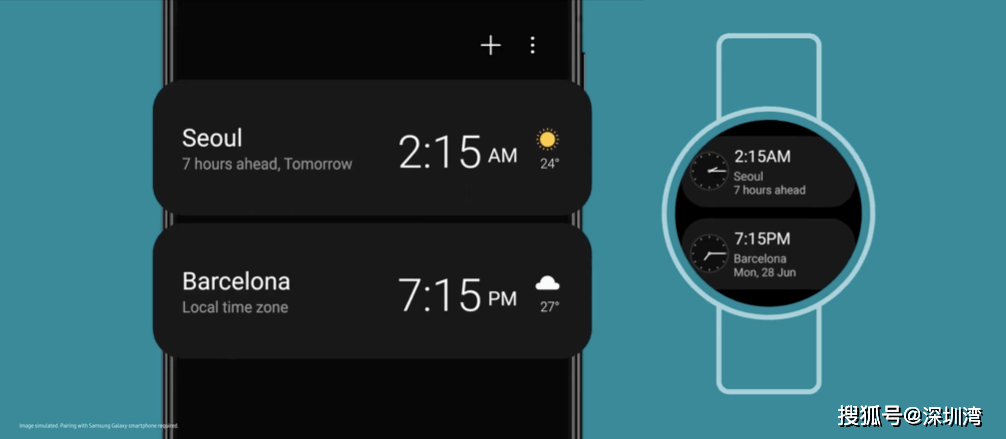 Tizen|三星基于 Wear OS 打造了 One UI Watch,看起来与鸿蒙很像