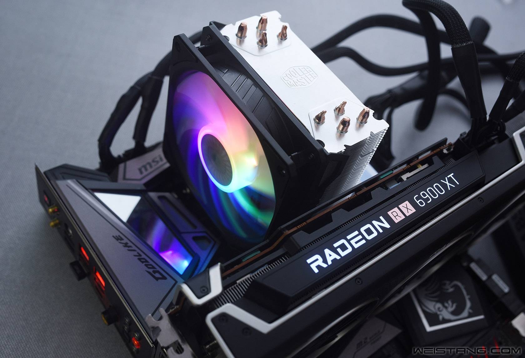 酷冷至尊t400i酷炫版散热器体验