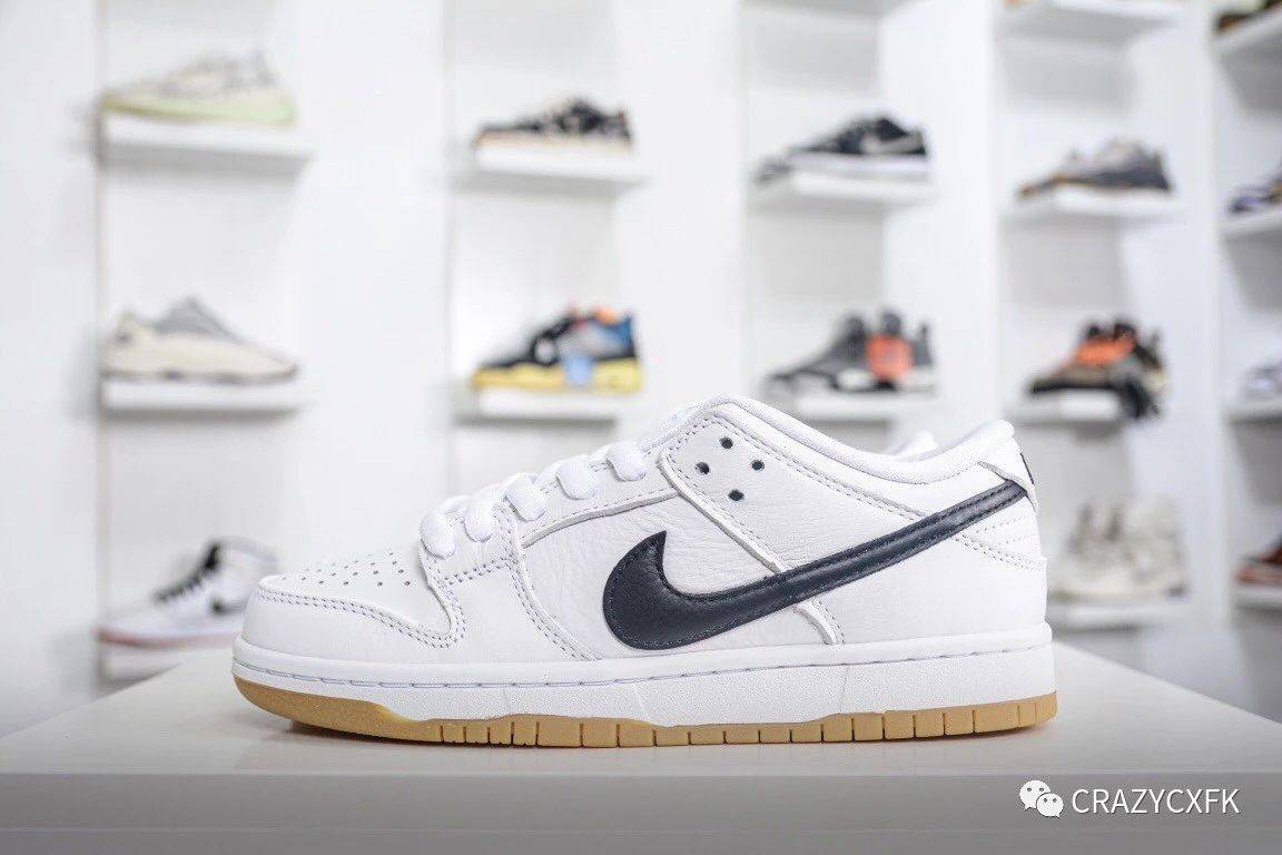 测评盘点|耐克黑白生胶 Nike SB Dunk Orange Label White 橙标运动板鞋