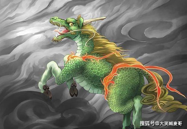 原创麒麟是否真实存在长颈鹿犀牛山西兽会是它的原型吗