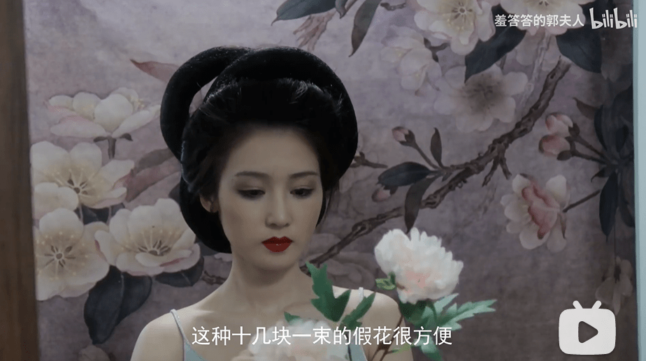 郭夫人|古风妆造博主，只凭一张图就让豆瓣网友惊呼“美的惊心动魄”