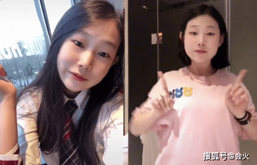 指甲|小沈阳15女儿近照变胖！两个腮帮子圆鼓鼓，化浓妆涂指甲打扮成熟