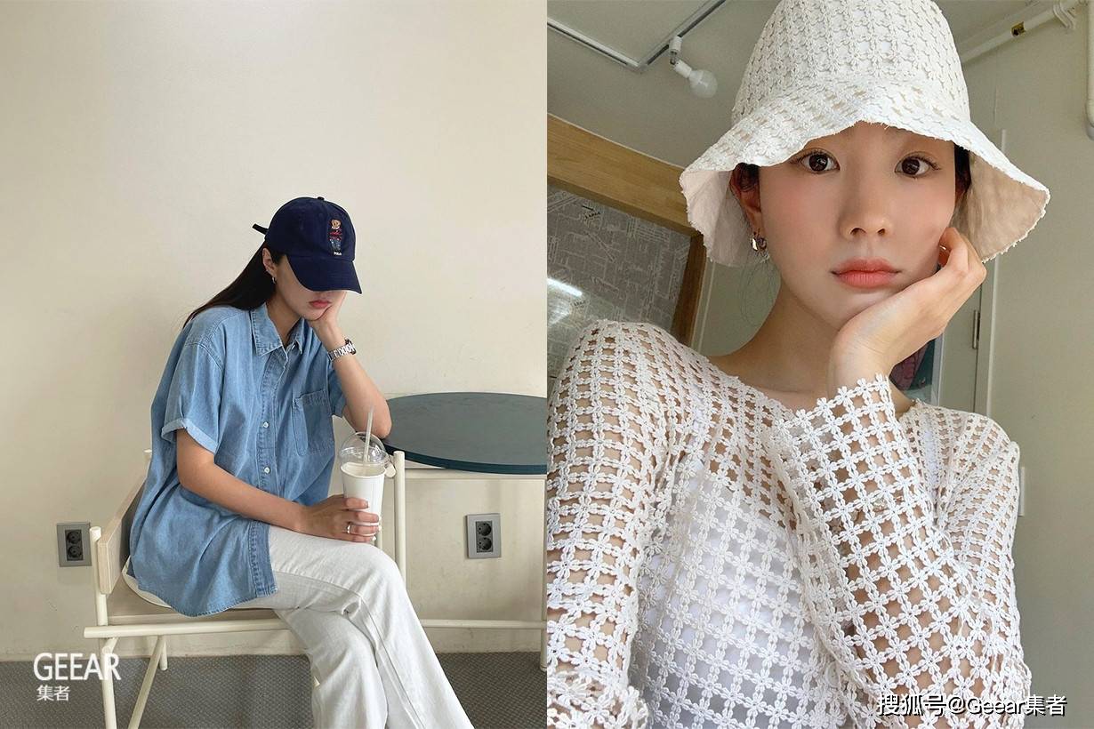 感觉|防晒与时尚兼顾，韩国女生出门必戴的4款帽子！