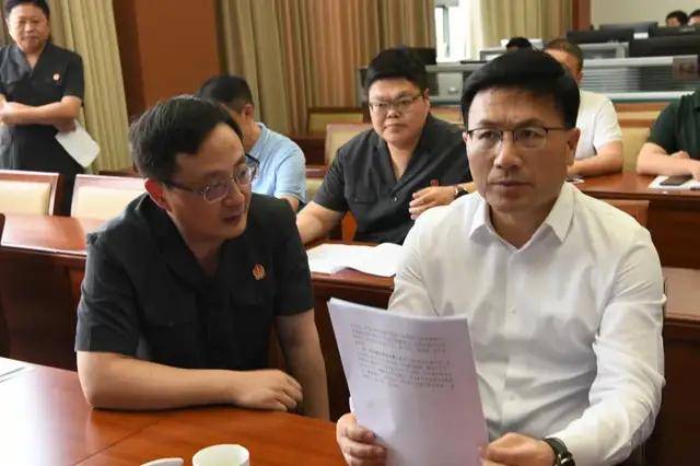 建湖县委书记,县长祁从峰一行来院调研指导队伍教育整顿工作_群众