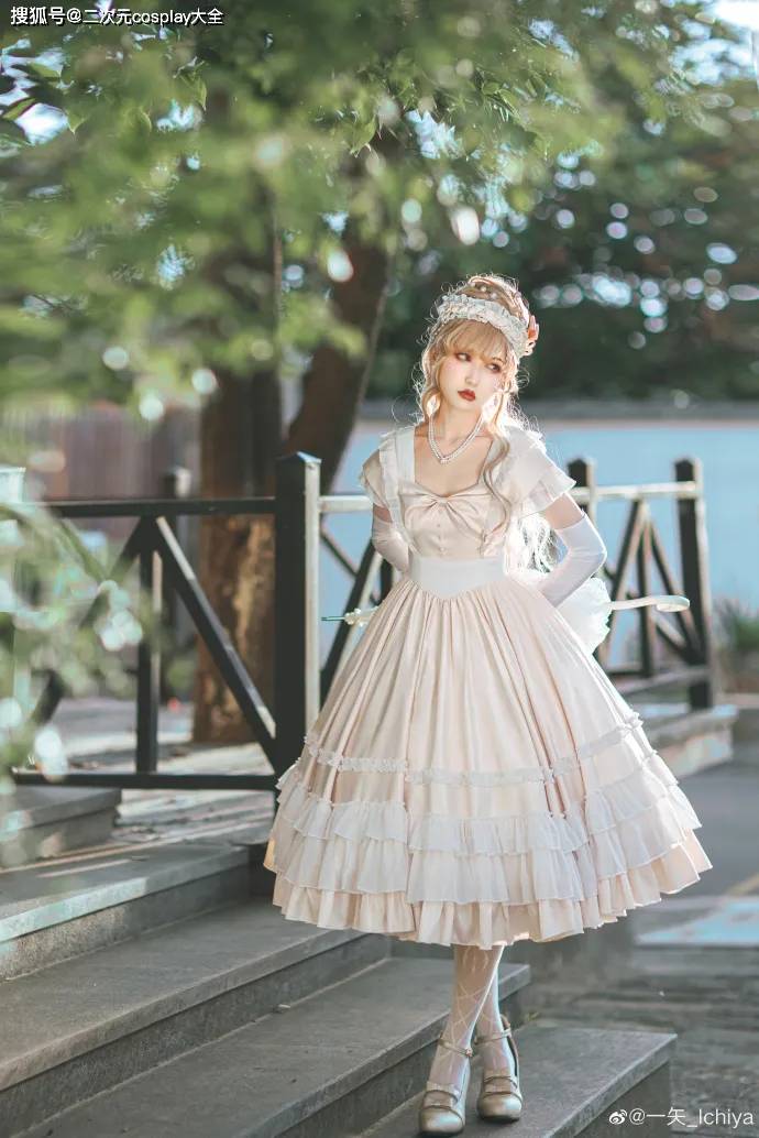 公主|玫瑰舞会Lolita：优雅美丽，有在逃公主的感觉