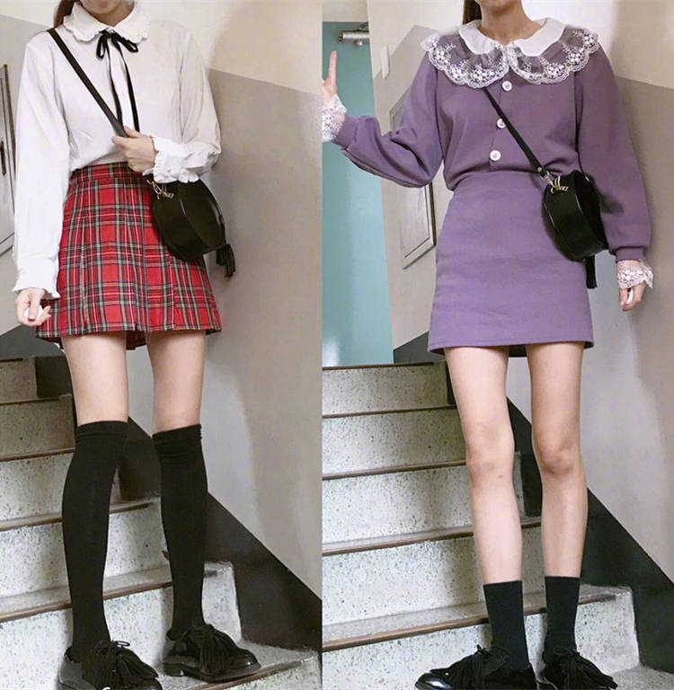 青春|青春不打烊！这18套初夏少女短裙穿搭，将甜美进行到底