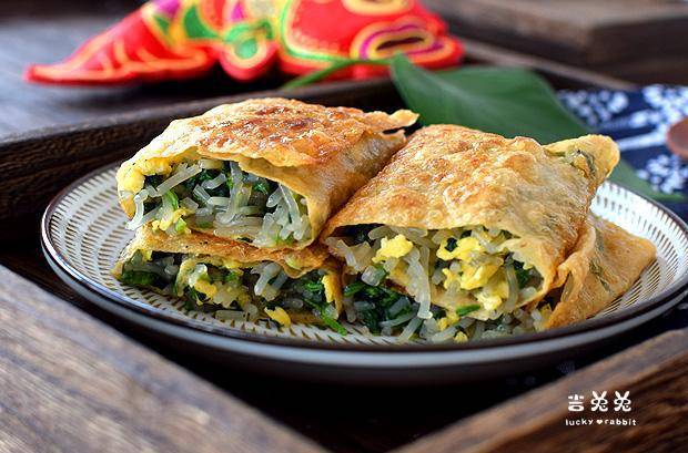 包子|早餐来点新鲜的，卷一卷煎一煎，皮薄馅大，比包子馒头好吃，真香