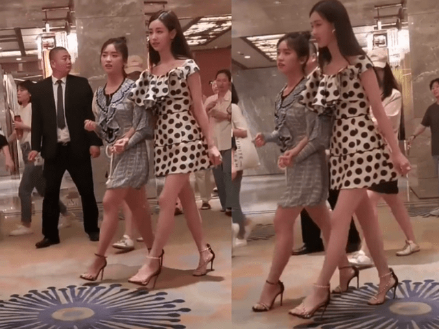 身材苗条|继杨超越后，她再次把7000的裙子穿出廉价感，网友：求求你P图吧