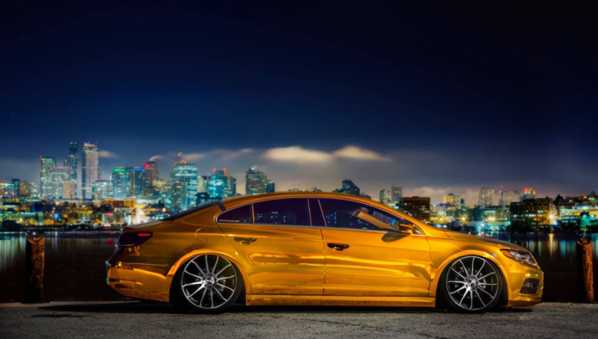 最美大众轿跑大众cc无框车门个性十足