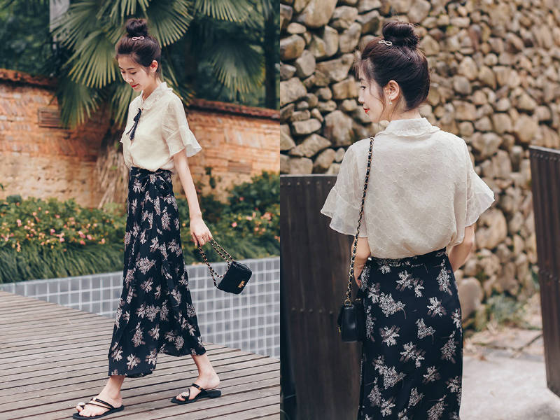 少女|夏季白衬衫怎么穿?搭配这6种裙装,可仙可气质可少女!