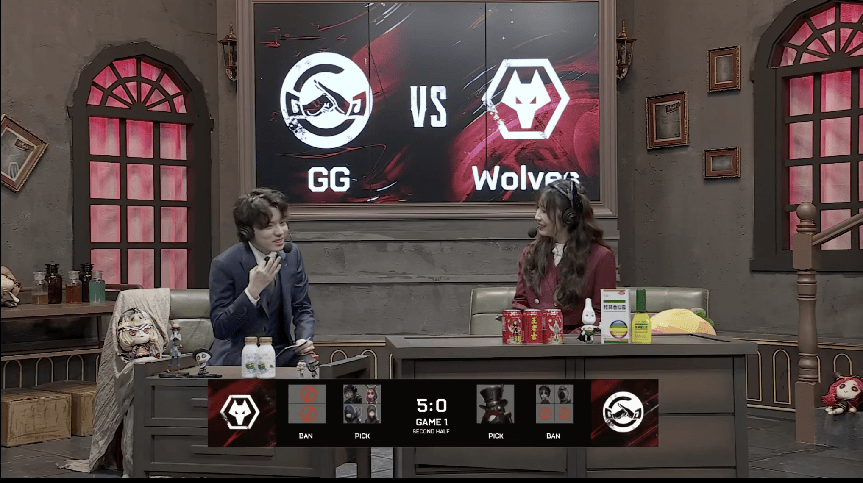 密码机|第五人格2021IVL夏季赛常规赛GG vs Wolves 第一局