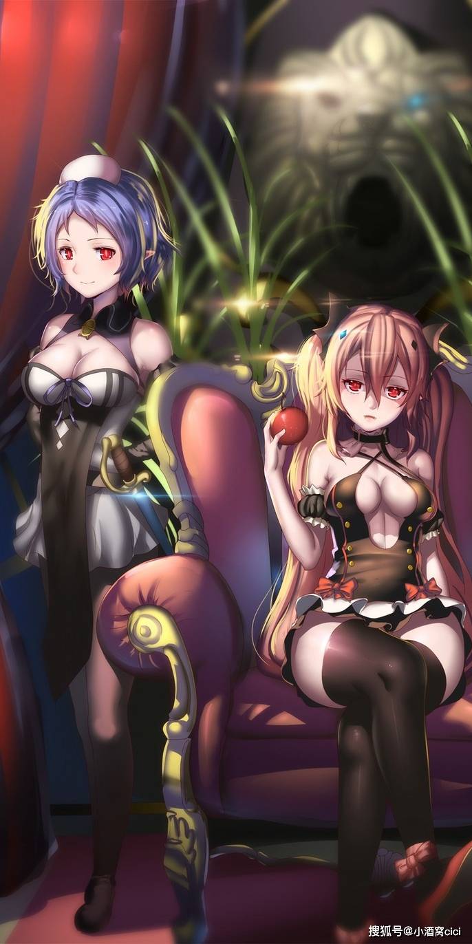 《终结的炽天使》琪丝·贝尔,动漫全面屏壁纸,无拘无束的贵族