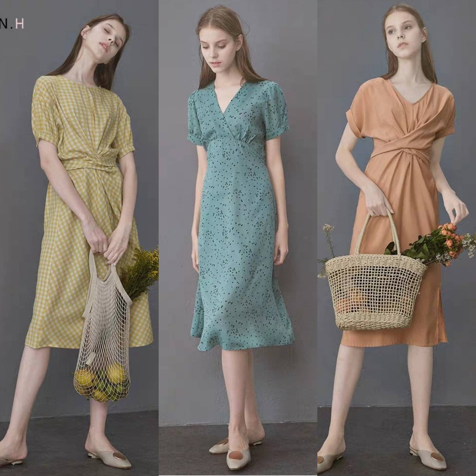 设计|开启夏日清新之旅，这些时尚优雅的连衣裙，pick一件搞定全身