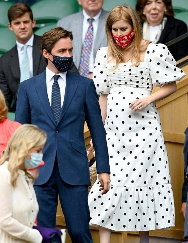 球赛|凯特居家隔离一周解放，绿色洋装抢镜网球赛，娘家总动员现时尚力