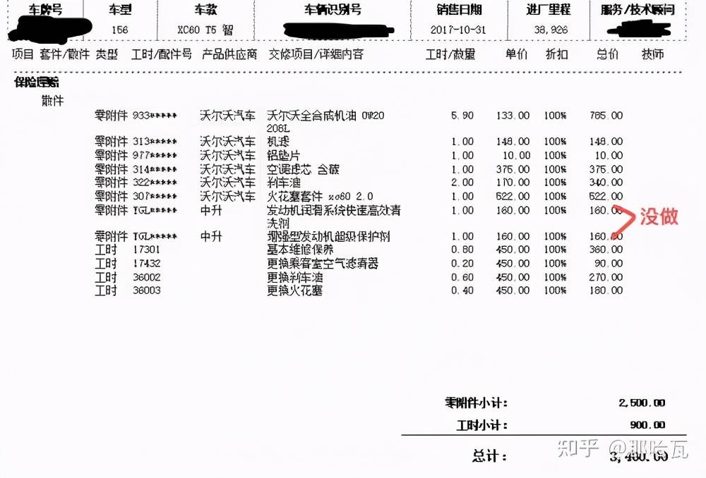 其中剎車油是根據手冊要求的,其實後面從修理廠朋友瞭解下來可以先測