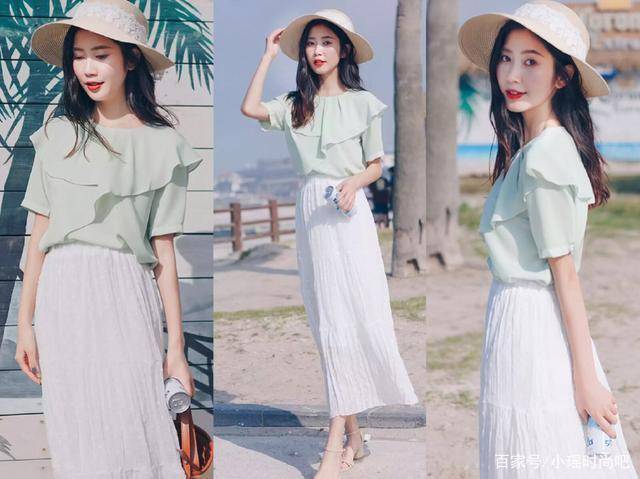 设计|今夏最美的穿搭:衬衫+半裙,文艺高级又很有气质!