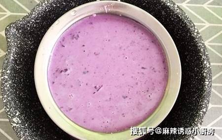 方糕|1个紫薯1盒牛奶，Q弹爽口大人小孩都爱吃，再也不愁早餐没新意！