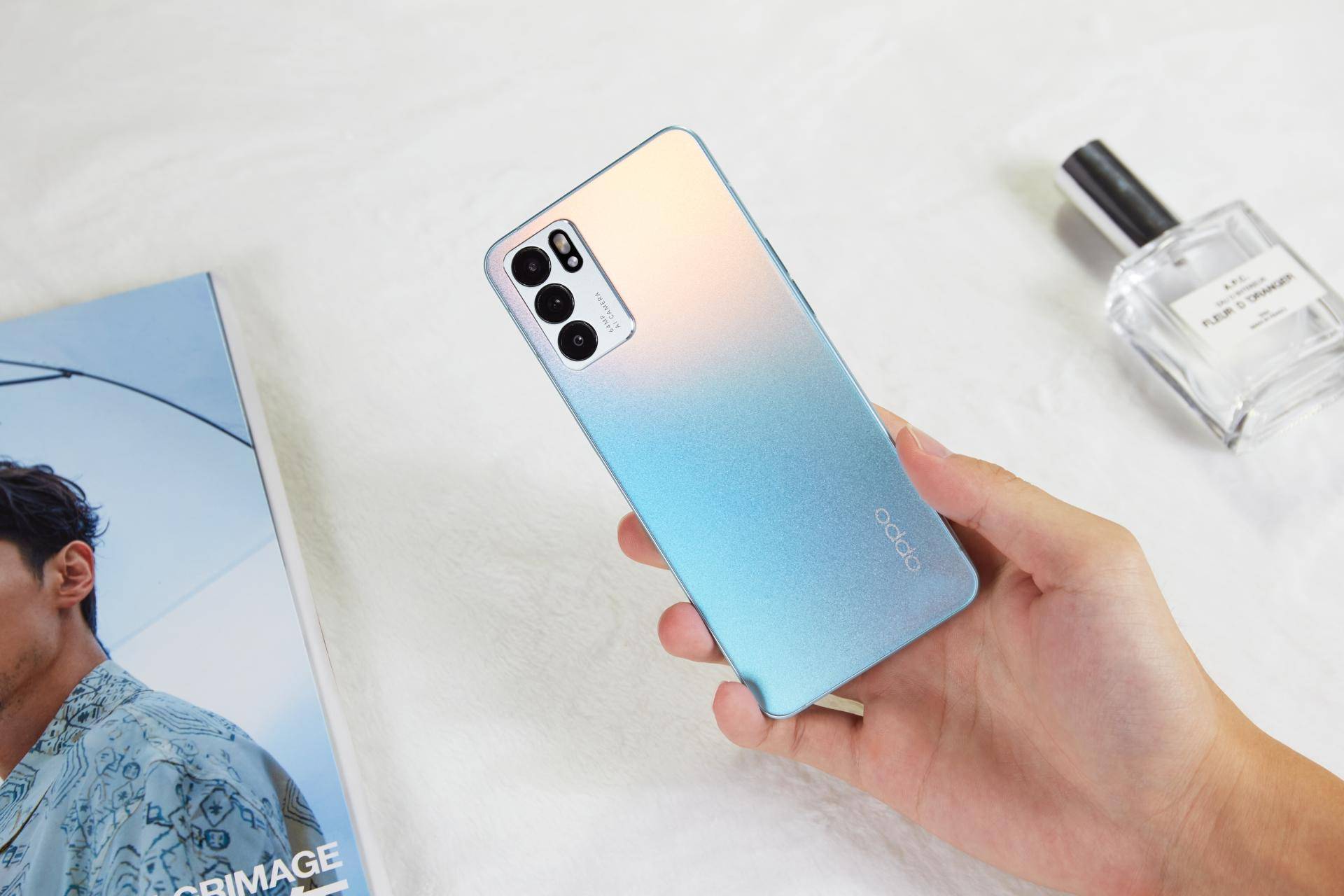 颜值与质感同在opporeno6外观亮了
