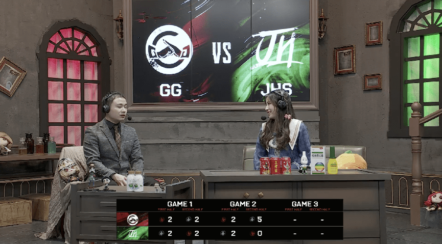 密码机|第五人格2021IVL夏季赛常规赛GG vs JHS第二局