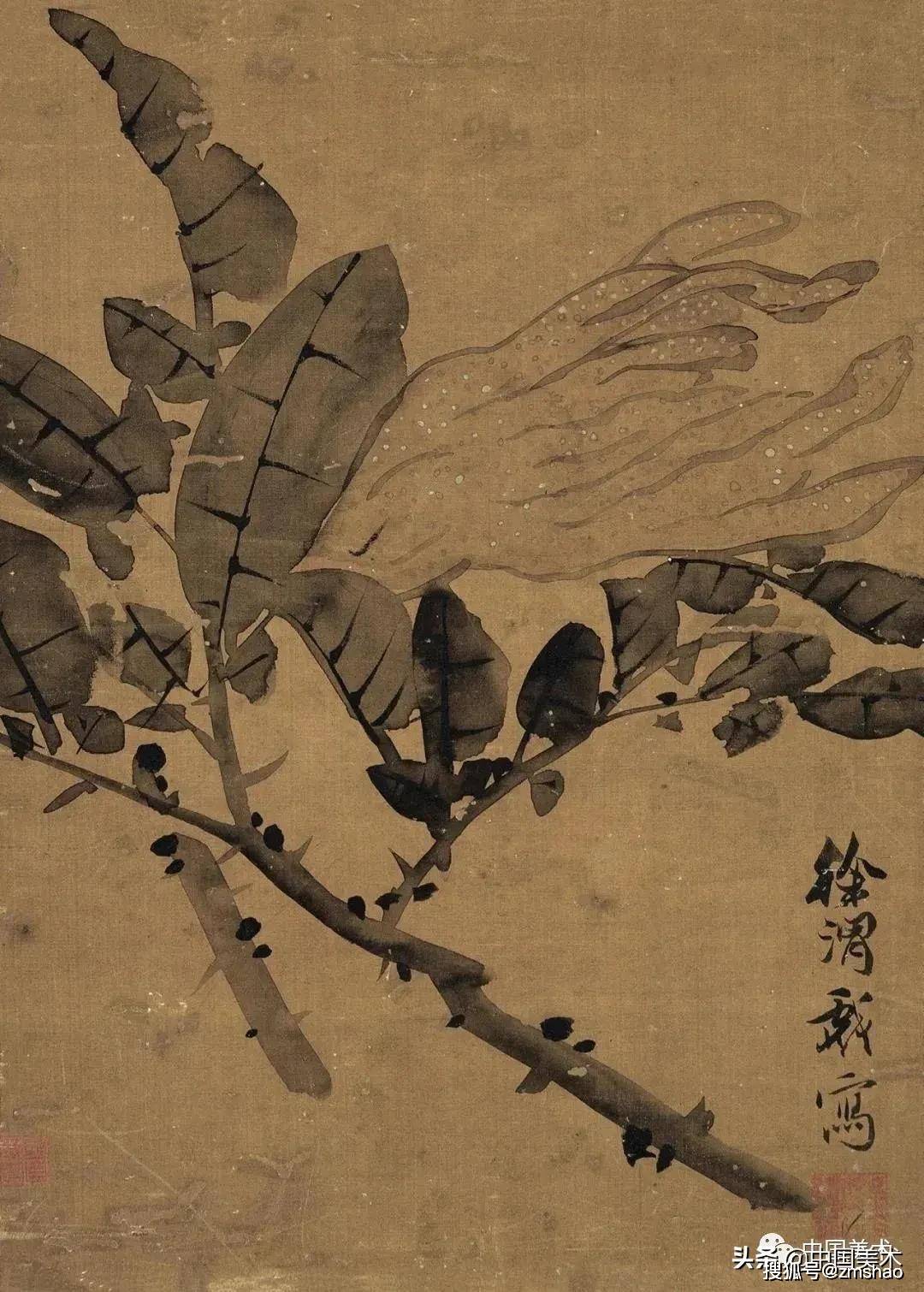 徐渭写意的四点主张