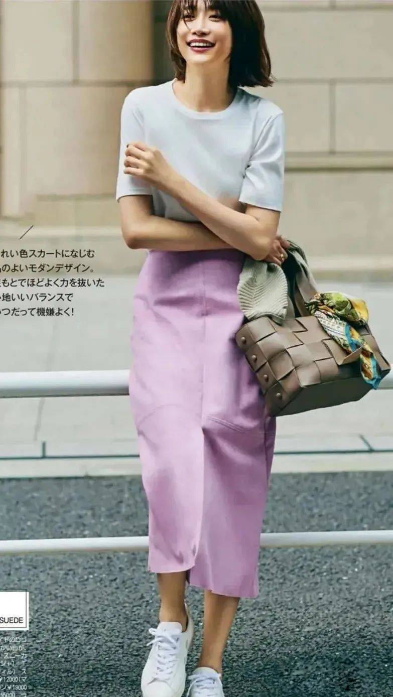面料|半裙，让T恤更完美！